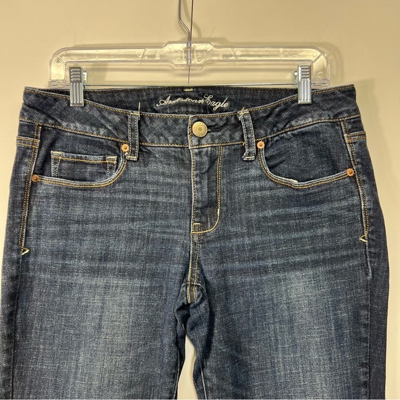 2012 Size 12 American Eagle Skinny Kick Jean 12 stretch - Picture 9 of 16